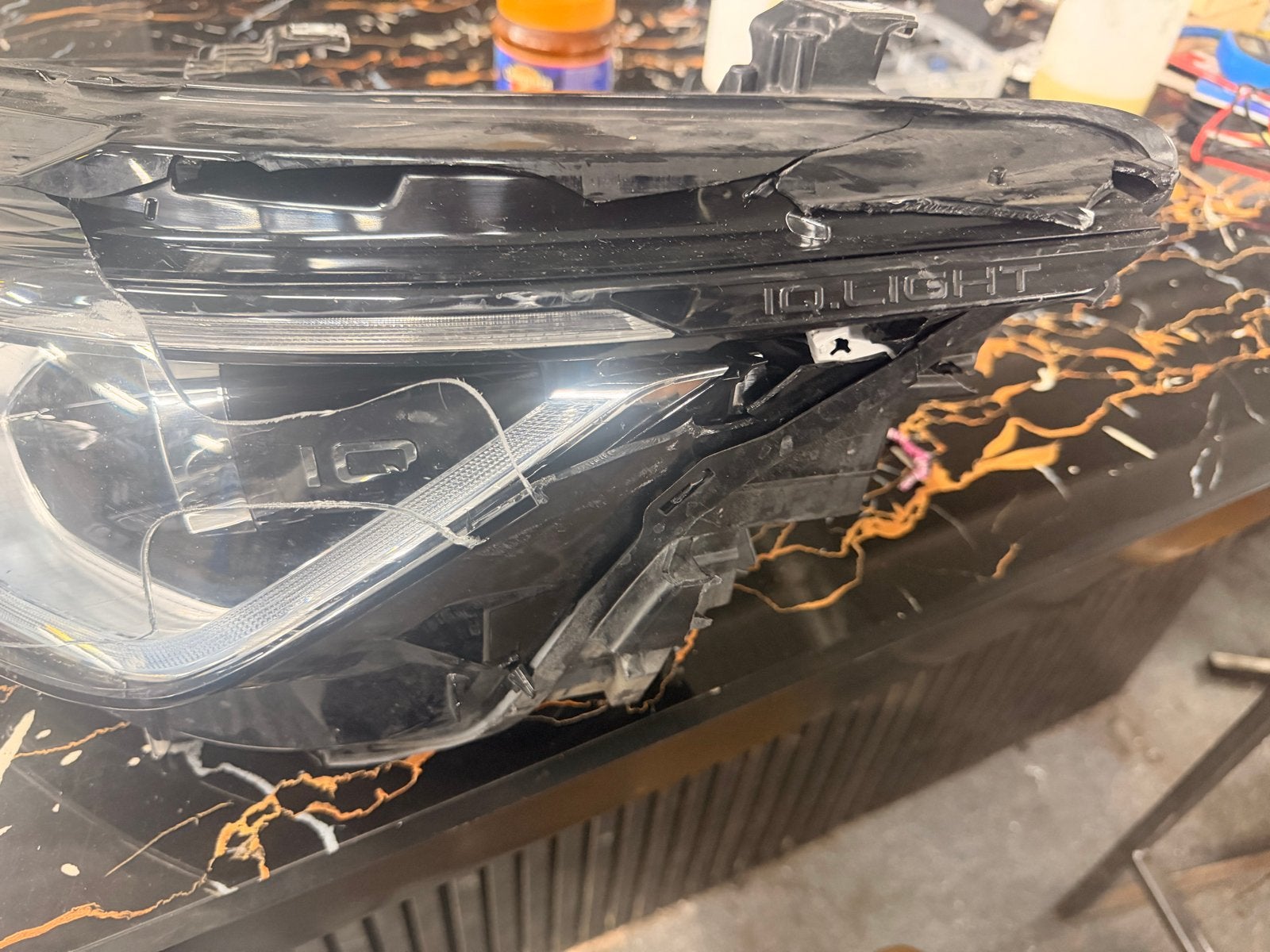 Volkswagen Golf 8 IQ.Light LED koplamp links met module, Auto-onderdelen, Verlichting, Ophalen of Verzenden, Gebruikt, Volkswagen
