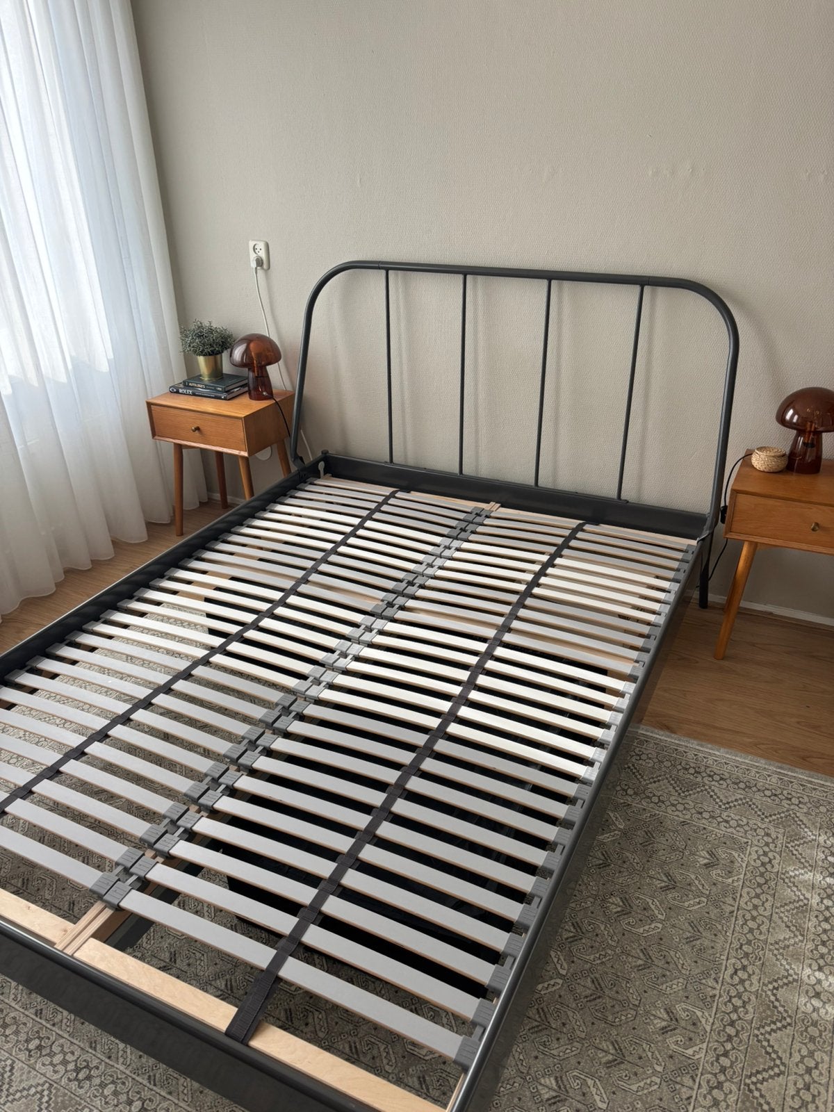 IKEA bed KOPARDAL140x200 cm met lattenbodem, Huis en Inrichting, Ophalen, Gebruikt, Tweepersoons, 140 cm