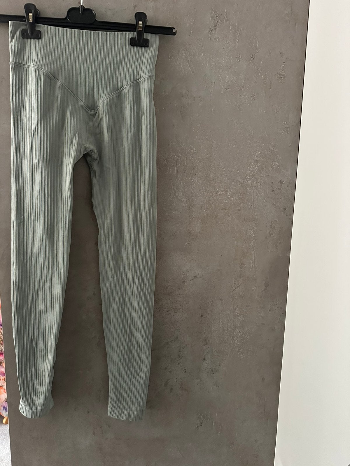 Lichtgroene legging, Legging, Maat 36/38 (S), Ophalen of Verzenden, Zo goed als nieuw