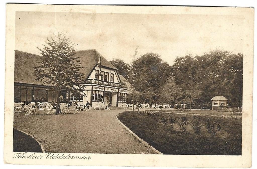 U64 Uddelermeer Theehuis, Ophalen of Verzenden, 1920 tot 1940, Gelopen, Gelderland