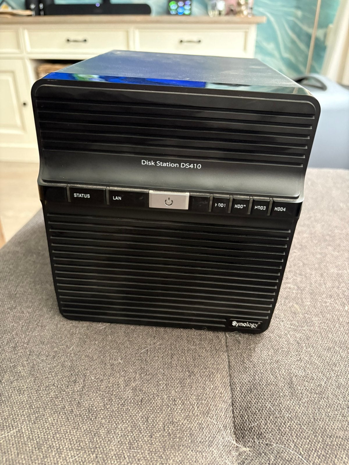 Synology DiskStation DS410 NAS met 1x 2TB HDD, Computers en Software, NAS, Ophalen of Verzenden, Gebruikt
