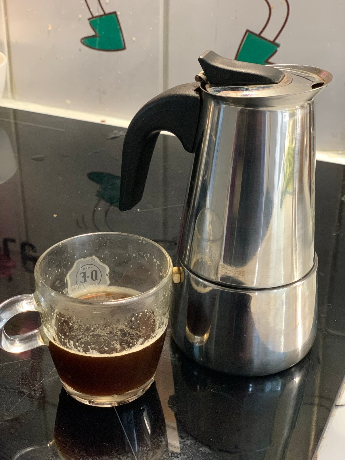 Percolator / Espressomaker – 2 kopjes –, Ophalen, Afneembaar waterreservoir, Gebruikt, Overige modellen