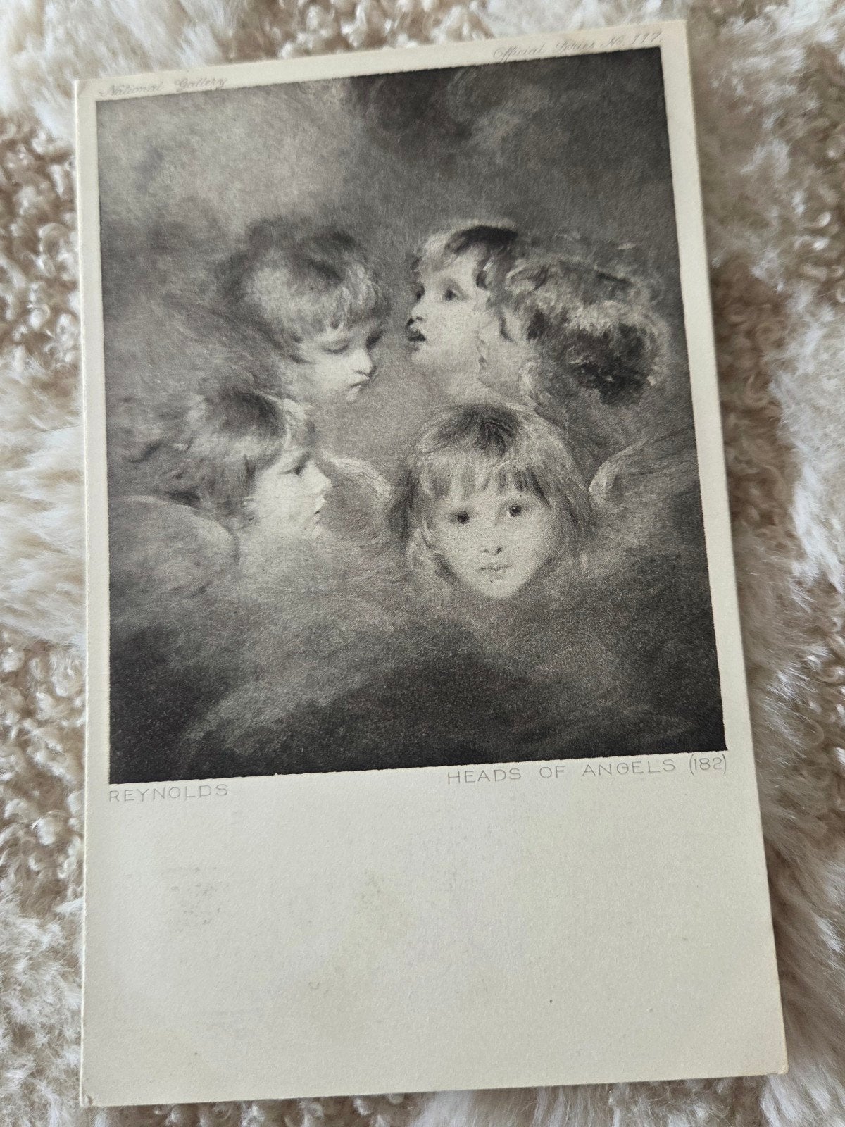 Oude Ansichtkaart: Reynolds - Heads of Angels (182), Verzenden, Voor 1920, Ongelopen, Overige thema's