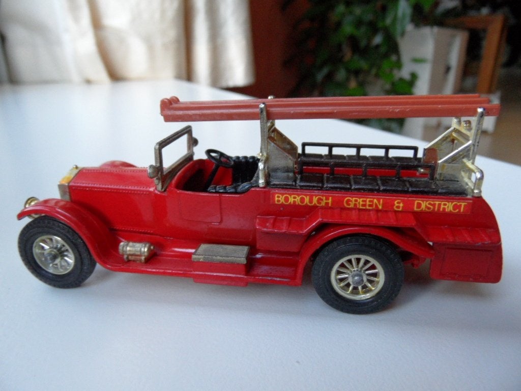 Matchbox Y-6 1920 Rolls Royce Fire Engine Yesteryear , Ophalen of Verzenden, Zo goed als nieuw, Auto