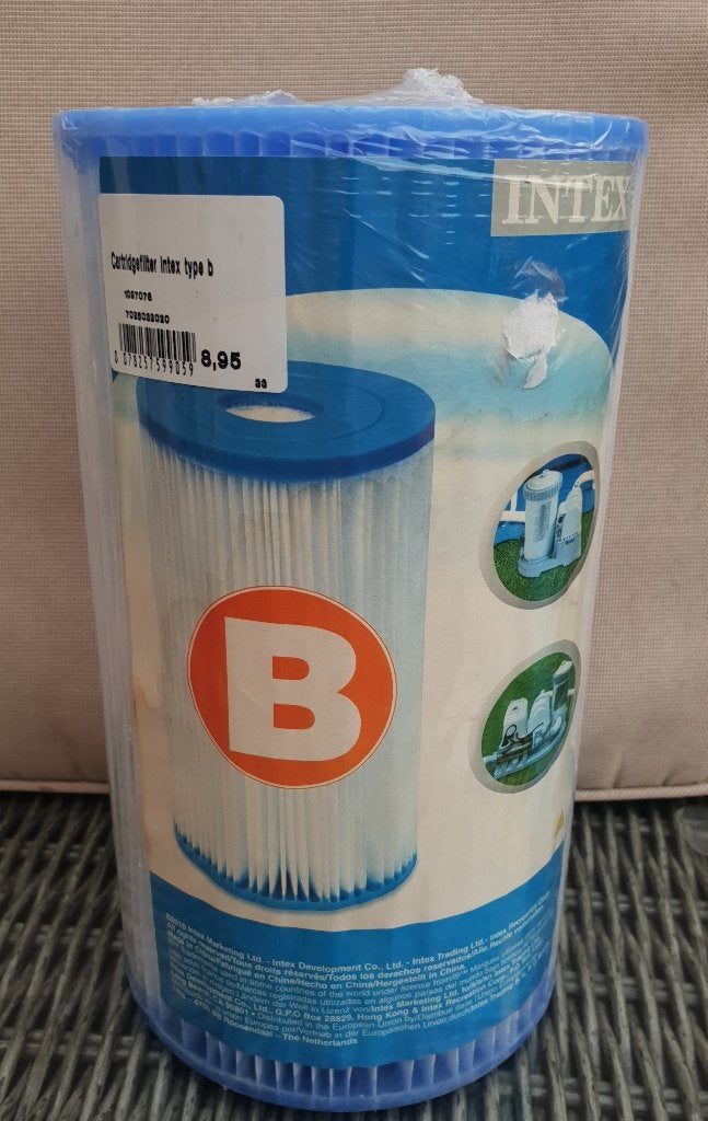 Intex Cartridge Zwembad Filter Type B | Nieuw | Origineel, Ophalen of Verzenden, Nieuw, Filter