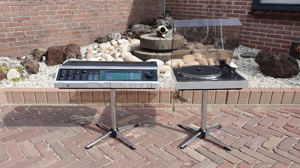 Vintage Philips stereo setje, Ophalen, Gebruikt, Tuner of Radio, Philips