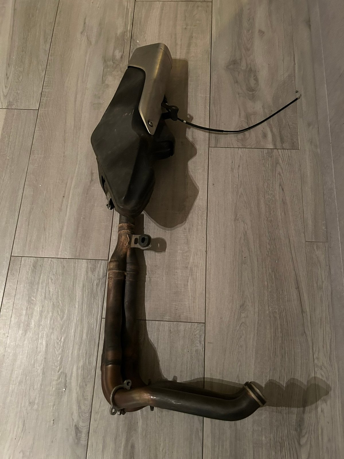 Honda sc59 compleet uitlaatsysteem, Motoren, Ophalen