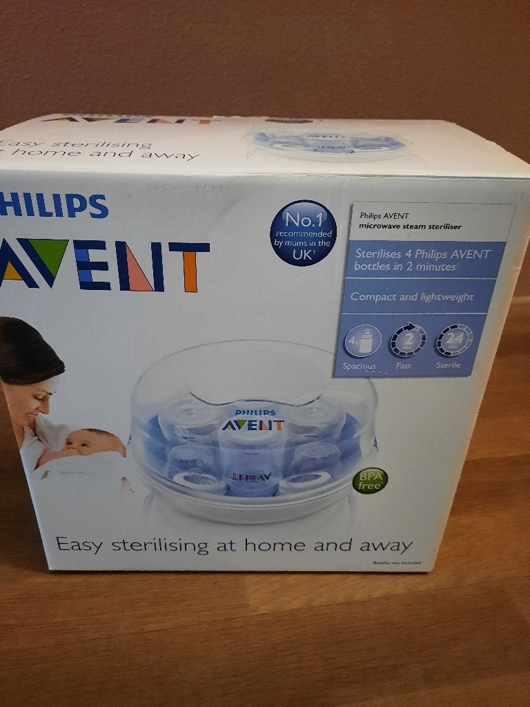 Philips Avent Magnetron Sterilisator, Ophalen of Verzenden, Gebruikt, Sterilisator, Philips Avent