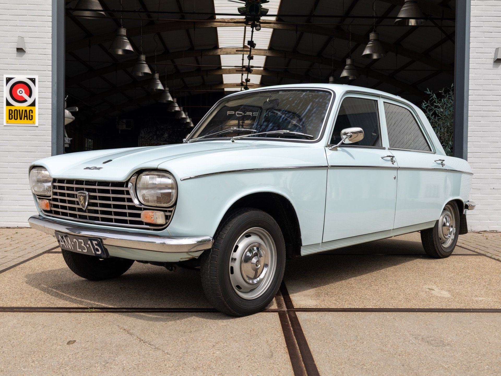 Peugeot 204 1.1 Sedan *Topstaat!* (bj 1967), Lederen bekleding, Leder, Bedrijf, Handgeschakeld