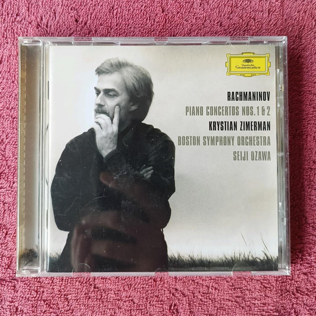 Rachmaninov Piano Concertos 1&2 - Krystian Zimerman & Ozawa, Gebruikt, Met libretto, Modernisme tot heden, Ophalen of Verzenden
