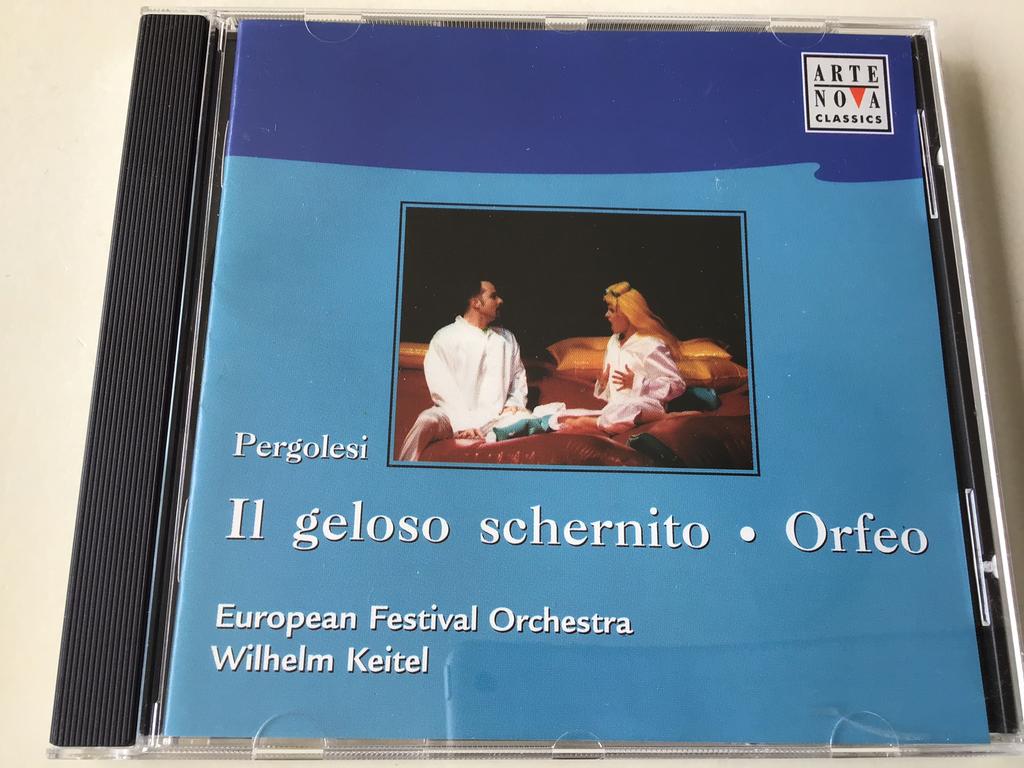 Pergolesi Il Geloso / Schernito/ Orfeo / Wilhelm Keitel, Ophalen of Verzenden, Barok, Zo goed als nieuw, Orkest of Ballet