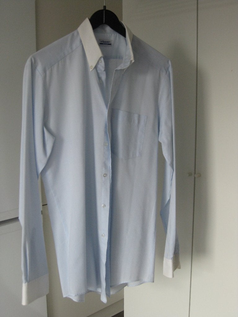 Arrow Overhemd licht blauw Als Nieuw maat M, Blauw, Arrow, Zo goed als nieuw, Halswijdte 39/40 (M)