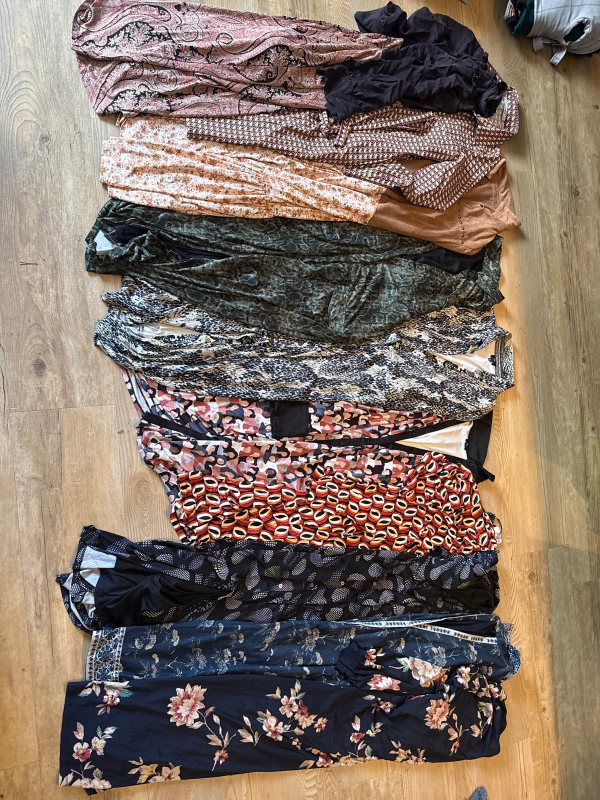 Pakket van 10 jurken, o.a. K-Design, Smashed Lemon, Claudia, Ophalen of Verzenden, Gedragen, Maat 46/48 (XL) of groter