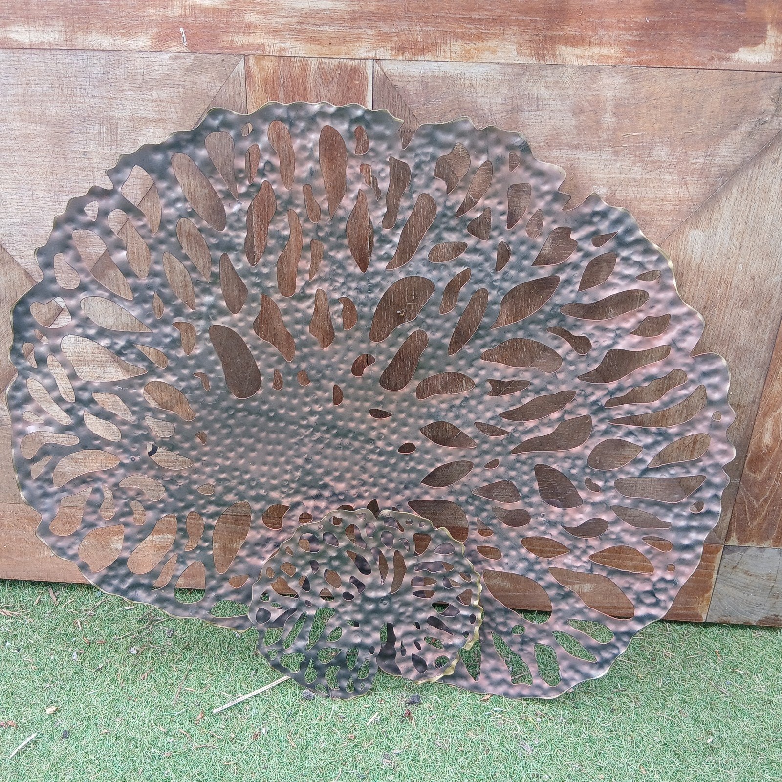 Metalen wanddecoratie  " mica decorations", Ophalen of Verzenden