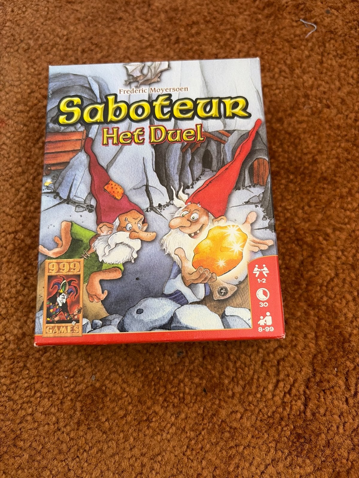 Saboteur: Het Duel - Kaartspel voor 1-2 spelers, Een of twee spelers, Ophalen of Verzenden, Gebruikt