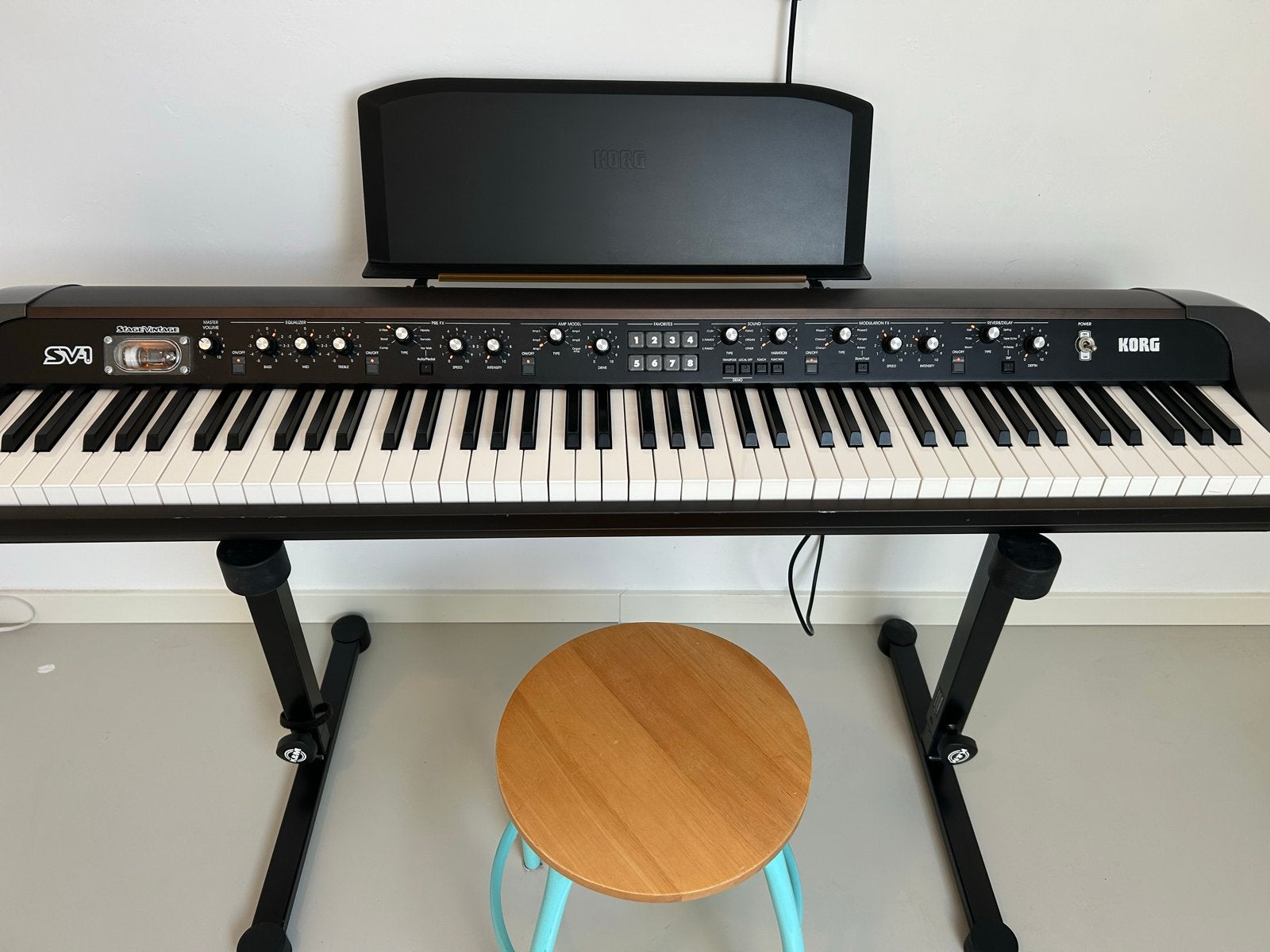 Korg SV-1 Stage Vintage Piano - 88 toetsen (Service nodig), Ophalen, Gebruikt, 88 toetsen, Korg