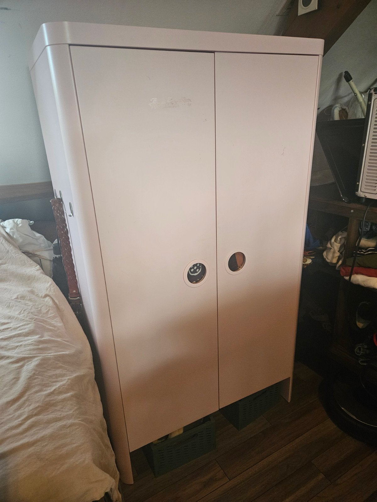 IKEA Busunge kledingkast roze - ideaal voor kinderkamer, Ophalen, Gebruikt, 100 tot 150 cm, 50 tot 100 cm