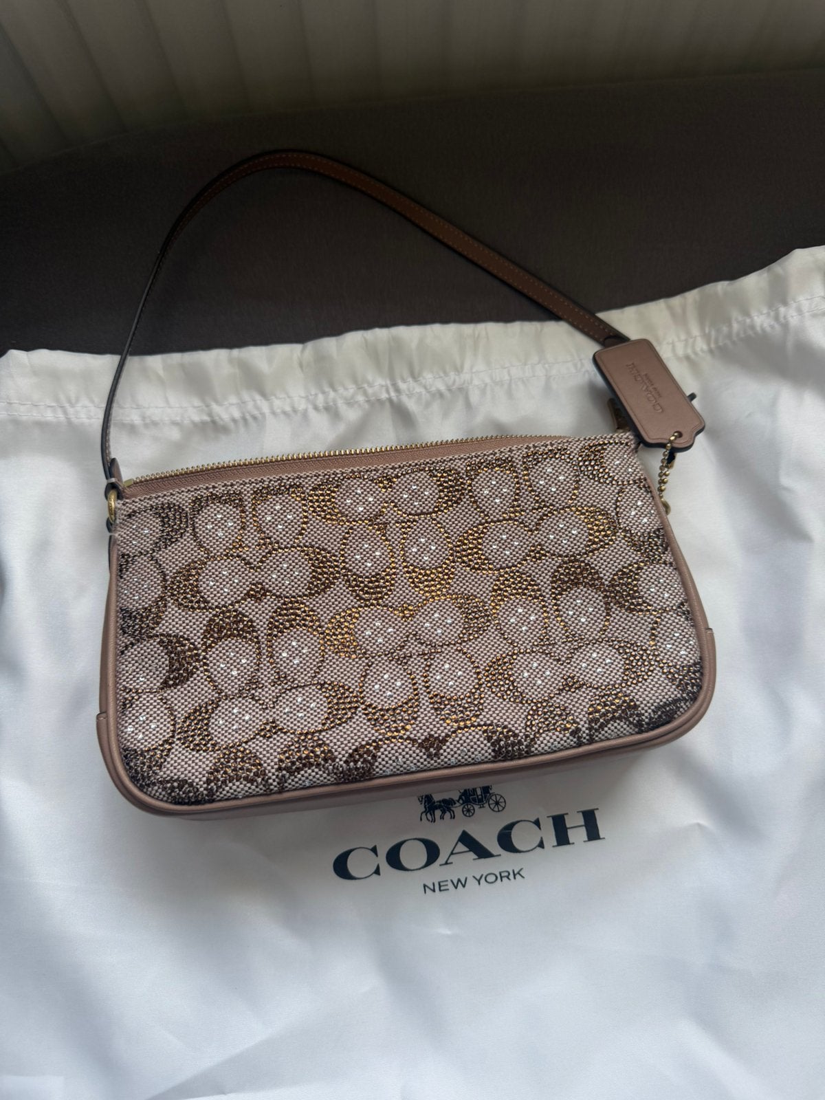 Coach tas, Sieraden, Tassen en Uiterlijk, Tassen | Schoudertassen, Ophalen of Verzenden, Zo goed als nieuw, Zwart