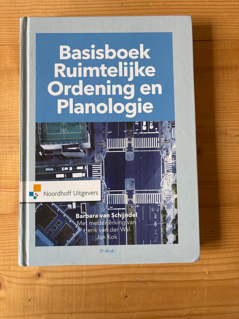 Basisboek Ruimtelijke Ordening en Planologie, Boeken, Ophalen of Verzenden, Gamma, Gelezen, HBO