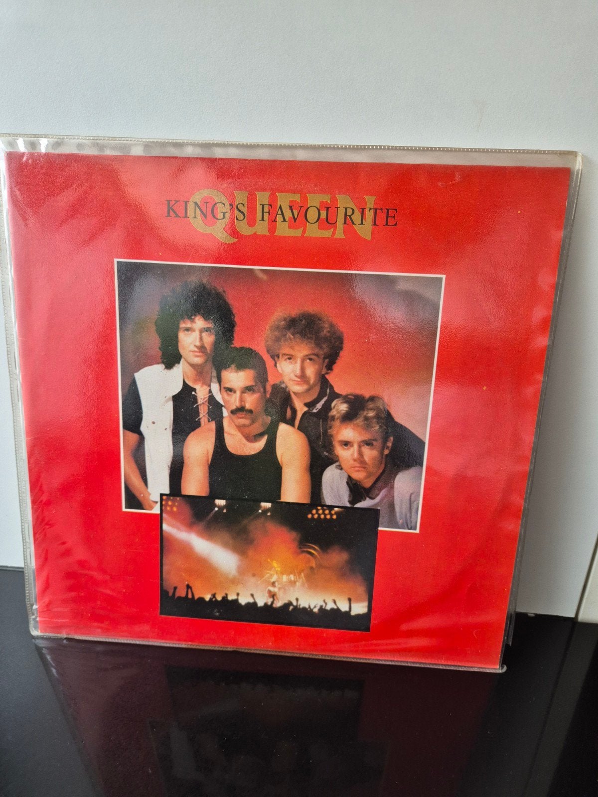 QUEEN, king's favourite, Cd's en Dvd's, Vinyl | Rock, Ophalen, Zo goed als nieuw, 12 inch, Poprock