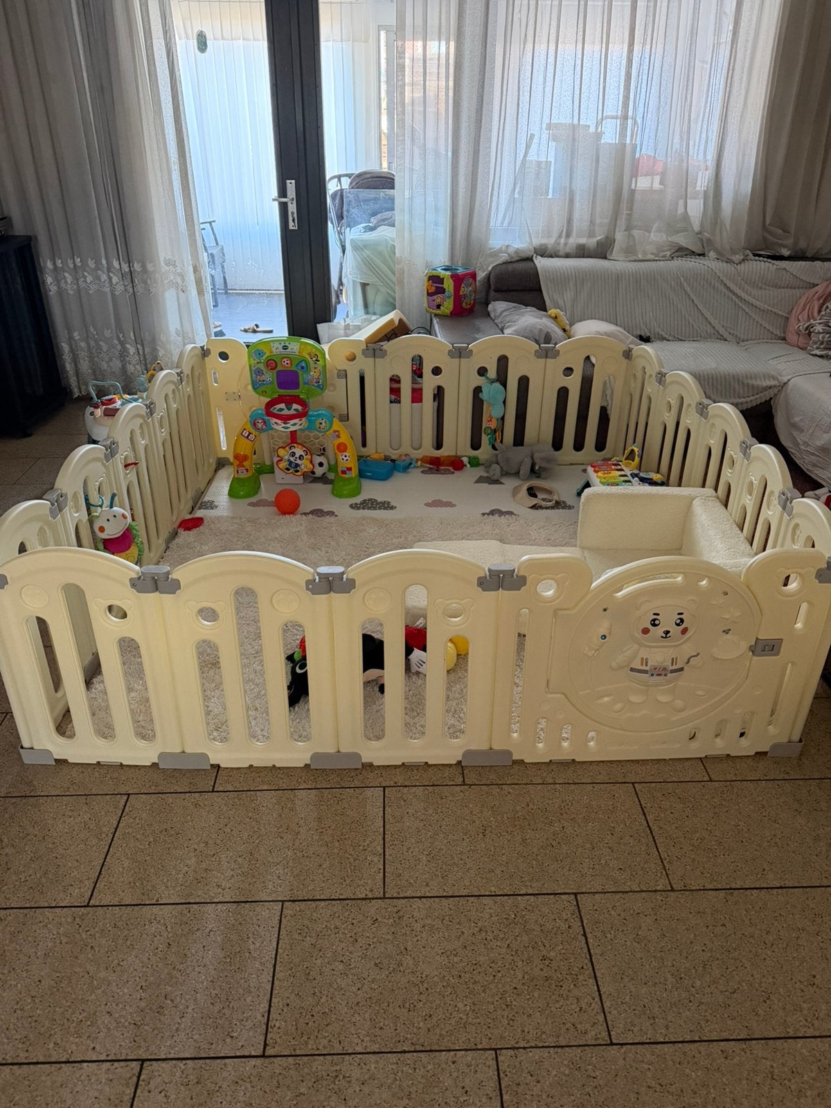 Grondbox Speelbox Babybox Playpen, Kinderen en Baby's, Ophalen, Zo goed als nieuw, 180 cm of meer