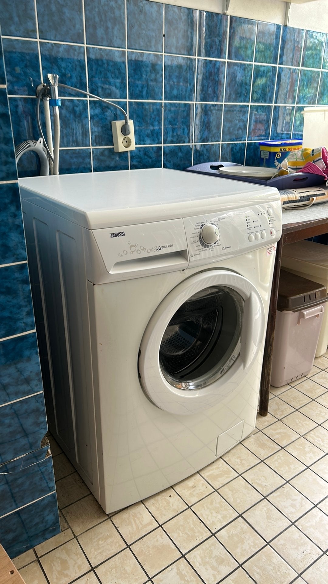 Te koop: zanussi wasmachine, Witgoed en Apparatuur, Wasmachines, Ophalen, 8 tot 10 kg, 85 tot 90 cm, 1600 toeren of meer