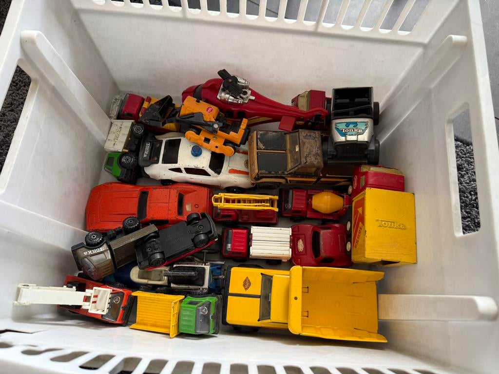 Tonka model speelgoed auto’s OUD, Ophalen of Verzenden, Zo goed als nieuw