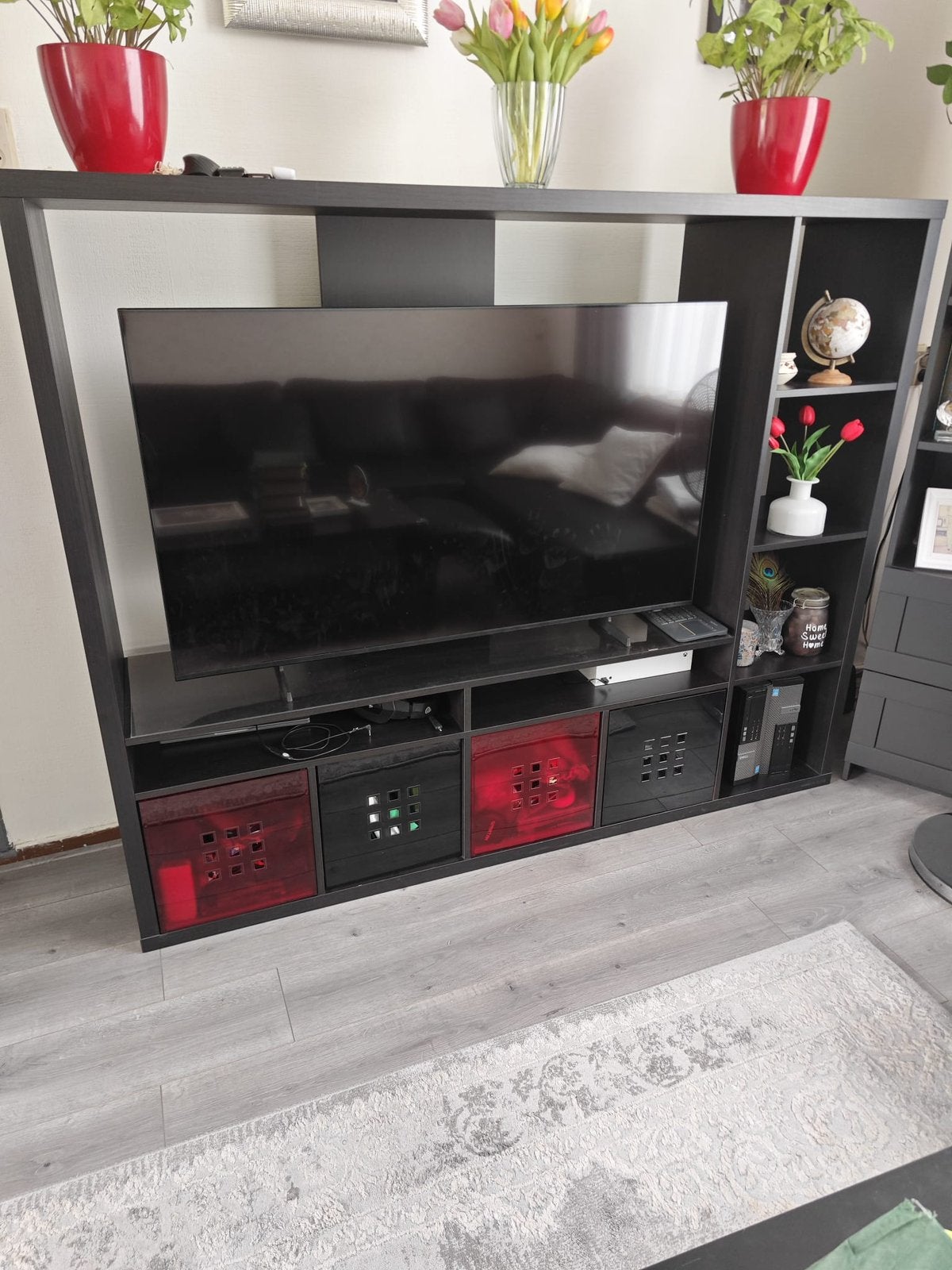 Tv meubel, 150 tot 200 cm, Ophalen of Verzenden, Zo goed als nieuw, Minder dan 100 cm