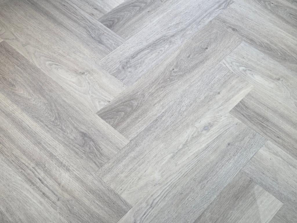 Design PVC visgraat click laminaat 9m2, Ophalen, Kunststof, 50 tot 150 cm, Nieuw
