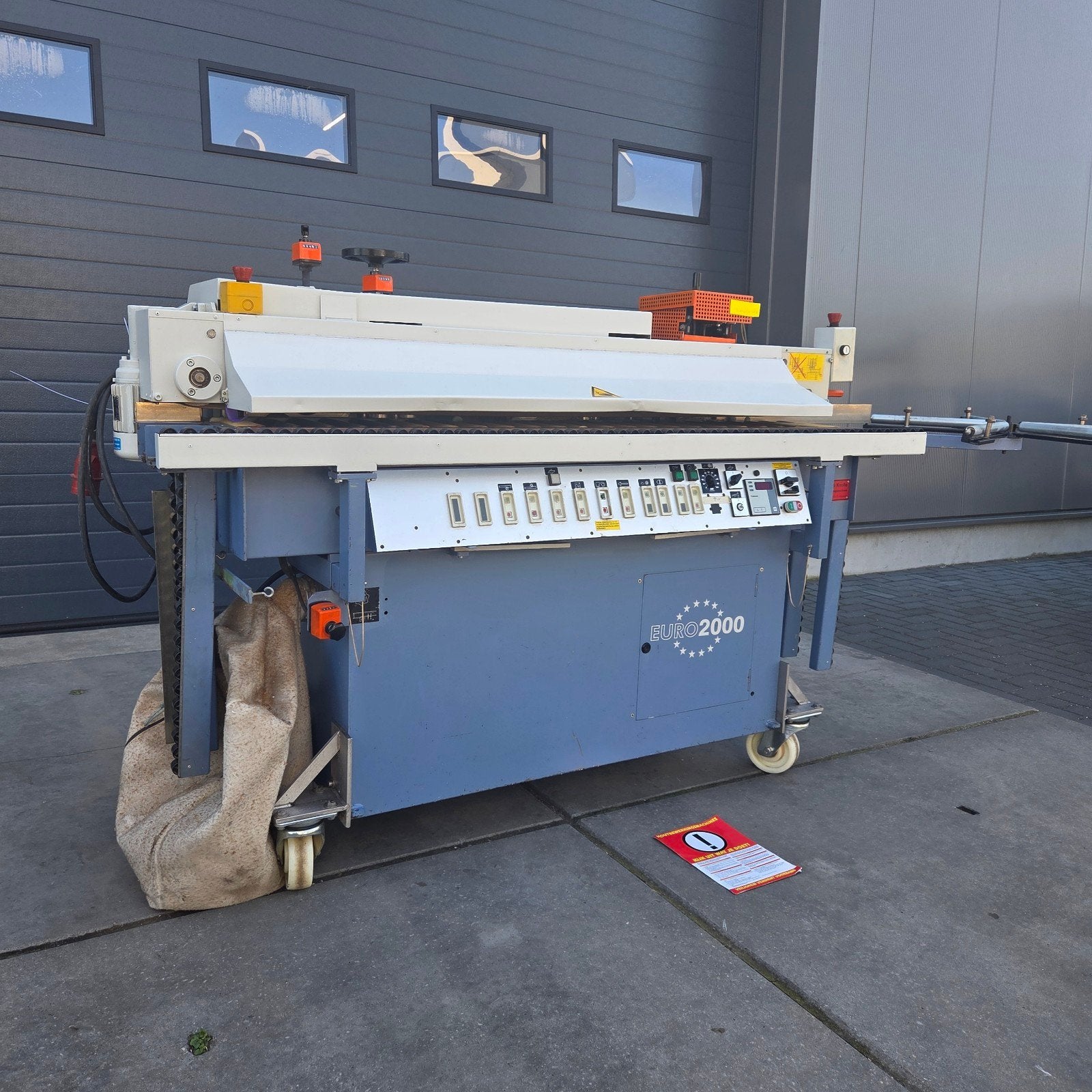 Hebrock kantenlijmer compact compleet ** kantenlijmer, Ophalen of Verzenden, Zo goed als nieuw