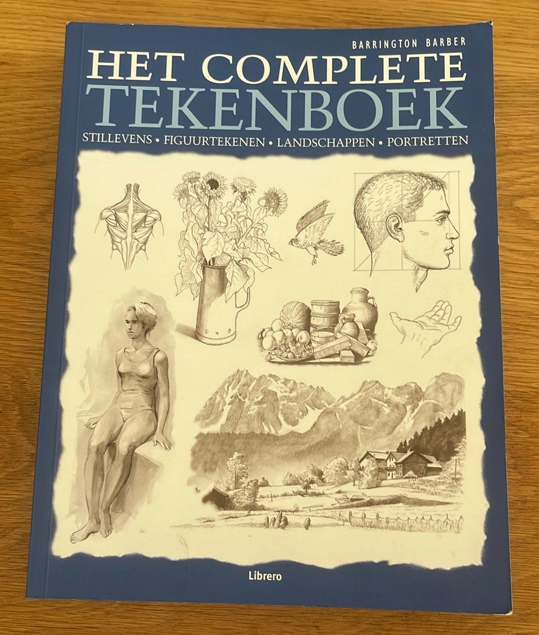 Het complete tekenboek van Barrington Barber, Barrington Barber, Ophalen of Verzenden, Zo goed als nieuw, Tekenen en Schilderen