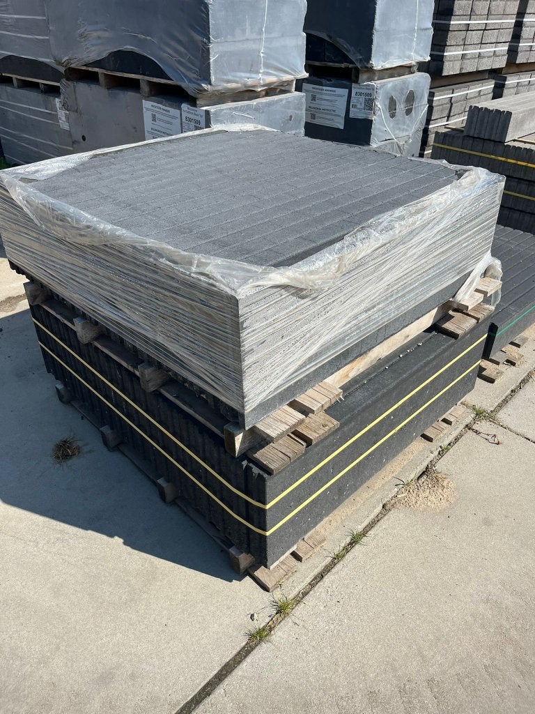 Opsluitbanden 6x30x100 antraciet 37 stuks, Tuin en Terras, Tegels en Klinkers, Ophalen, Overige typen, Nieuw, Minder dan 5 m²