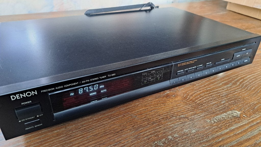 DENON Tuner TU-660, Ophalen, Gebruikt