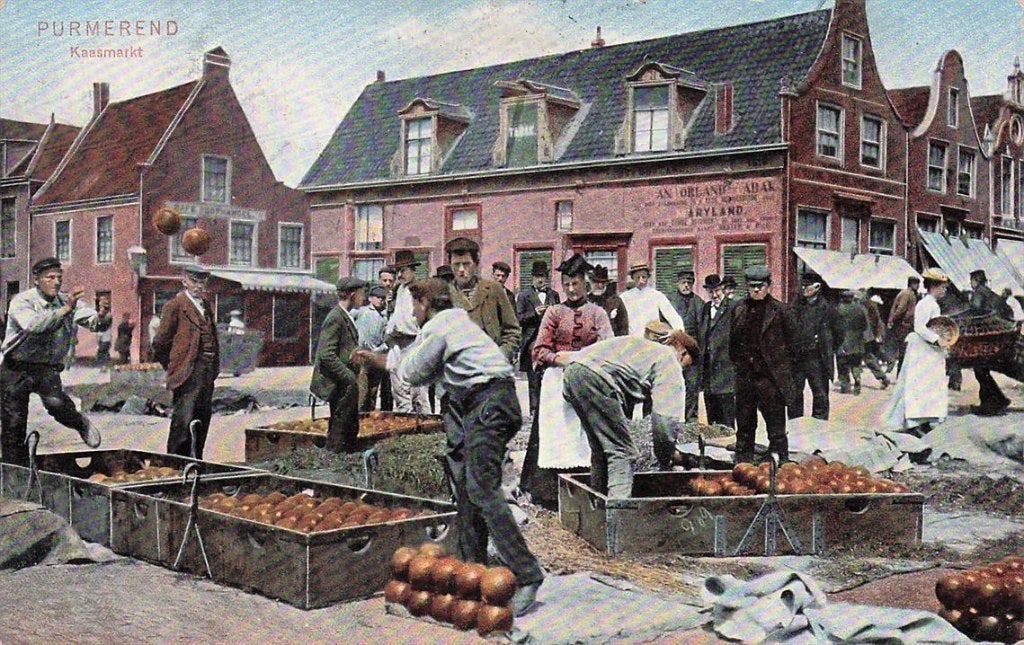 702-118-045 Purmerend Kaasmarkt, Verzenden, Voor 1920, Noord-Holland