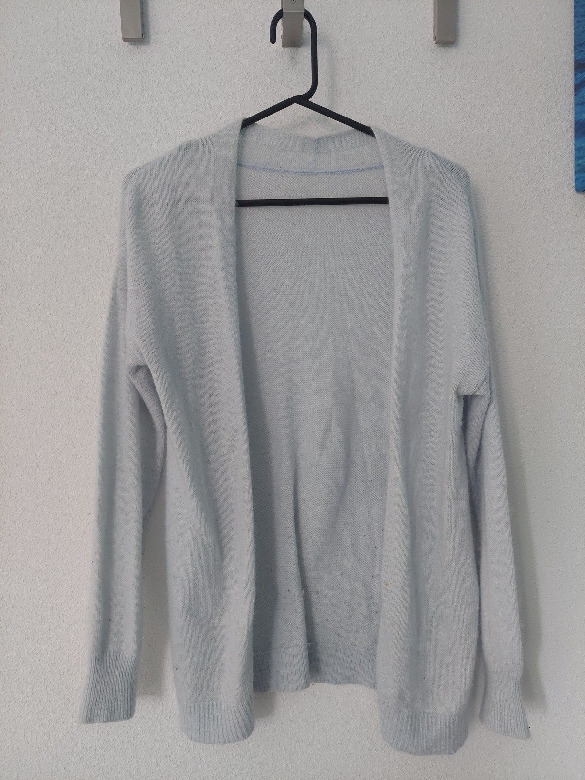 Angora vestje lichtblauw, Maat 38/40 (M), Blauw, Ophalen of Verzenden, H& M