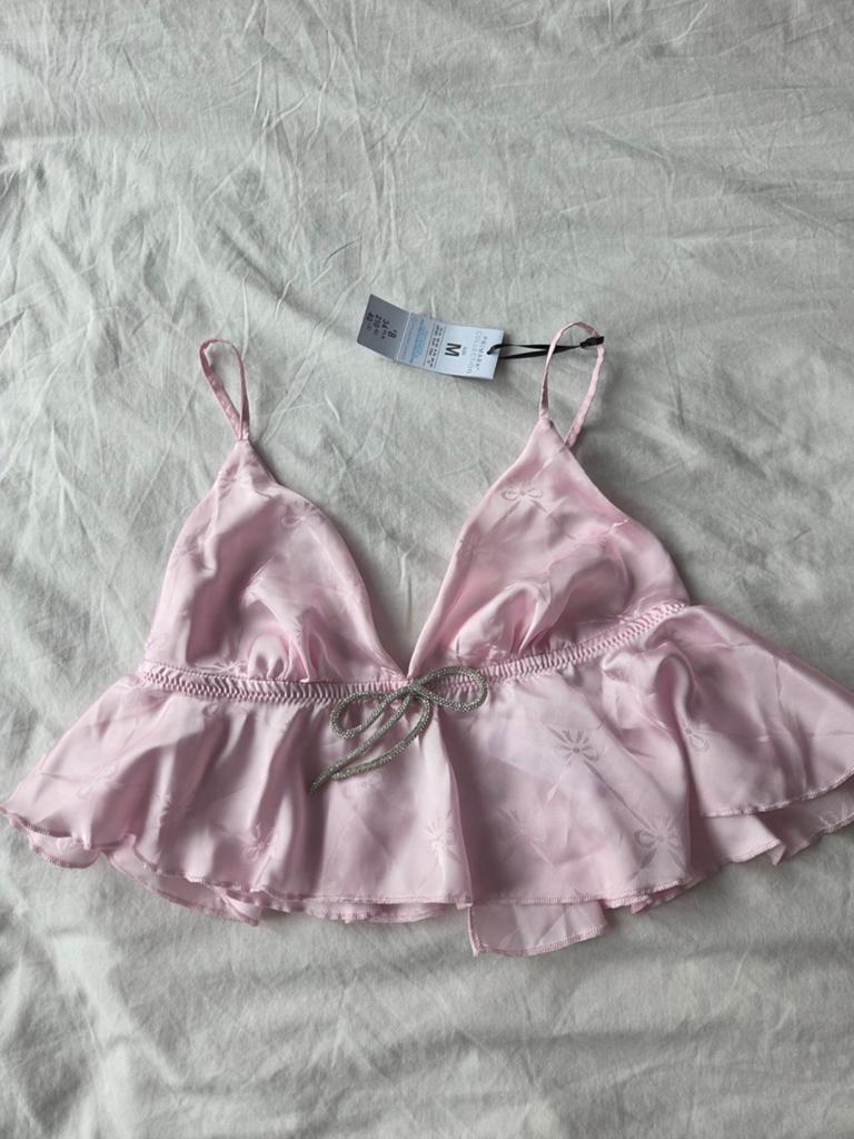 Licht roze BH met strik, Kleding | Dames, Primark, Ophalen of Verzenden, Roze, BH