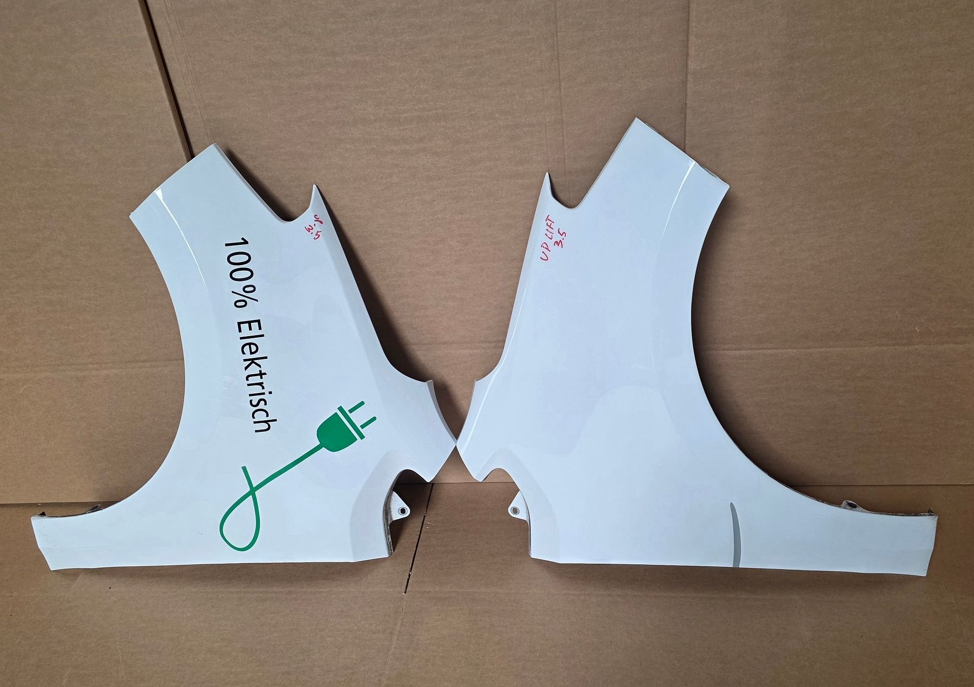 Scherm Spatbord VW UP FACELIFT Zijscherm Rechts Orgineel RV, Gebruikt, -, Rechts, Ophalen of Verzenden