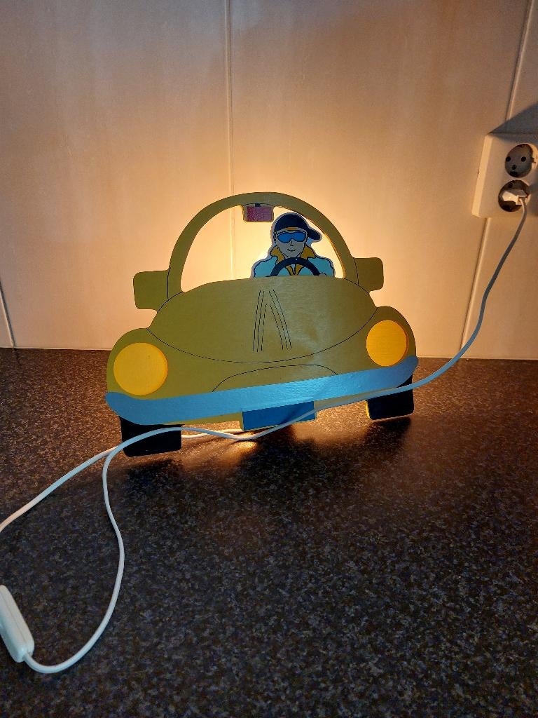 Nieuw lief houten kinderwandlampje, Ophalen of Verzenden, Nieuw, Hout