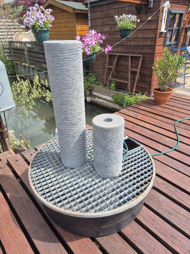 water zuil met bak en rooster, Tuin en Terras, Ophalen, Gebruikt, Beton