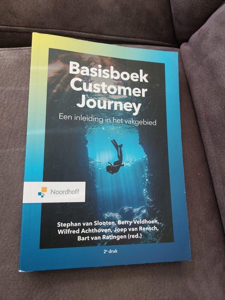 Basisboek Customer Journey 2e druk Bart van Ratingen e.a., Ophalen of Verzenden, Beta, Zo goed als nieuw, HBO