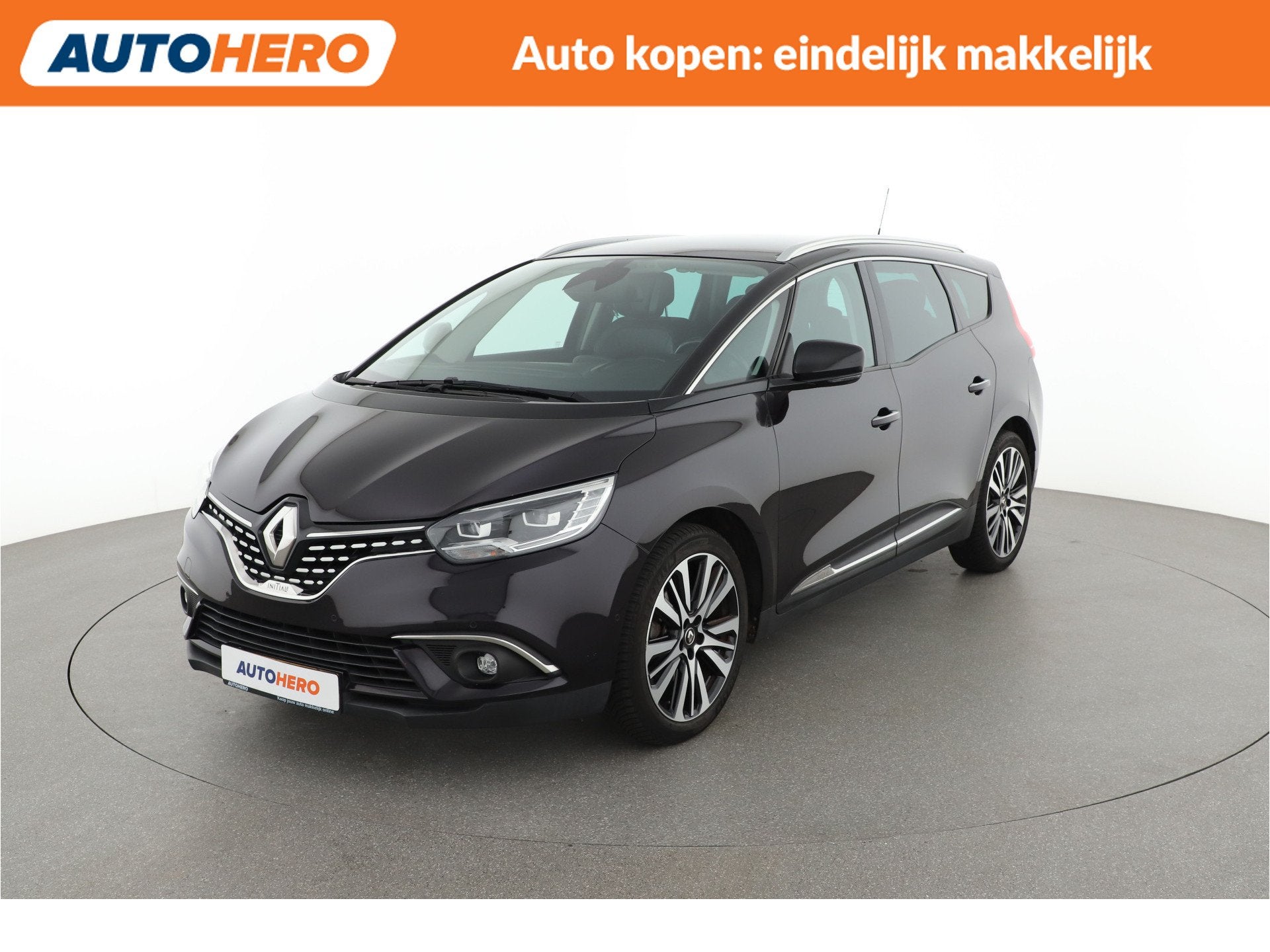 Renault Grand Scénic 1.3 TCe Initiale Paris |PS48215|, 4 cilinders, Met garantie (alle), 160 pk, Zwart