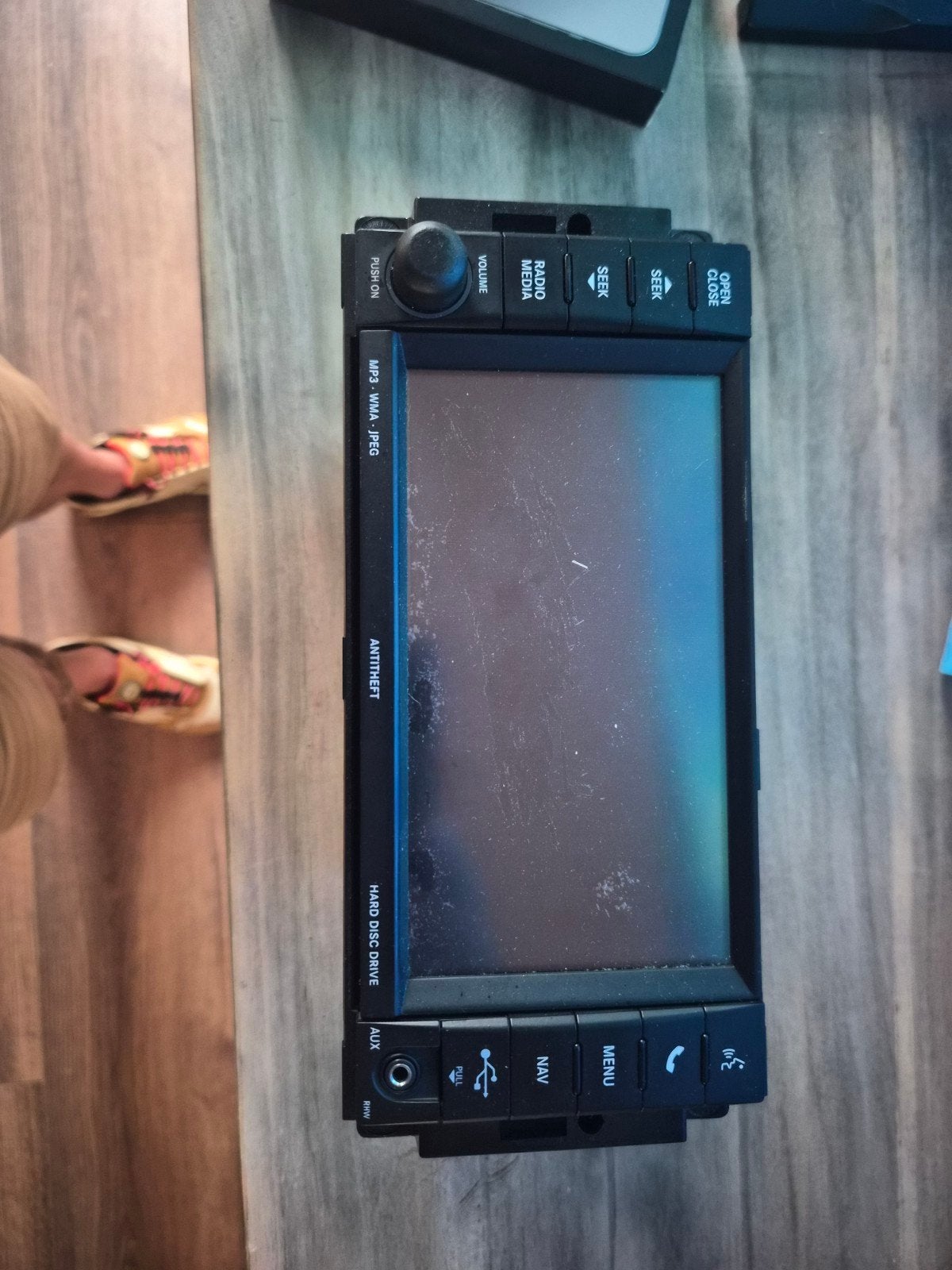 Originele Dodge RAM Alpine touchscreen radio navigatie, Auto diversen, Autoradio's, Ophalen of Verzenden, Gebruikt