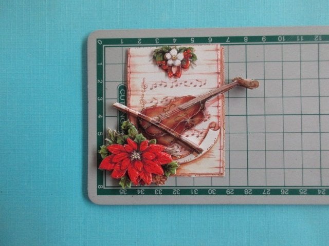 k776 KERST / viool, Ophalen of Verzenden, Nieuw, Kerst, Overige typen