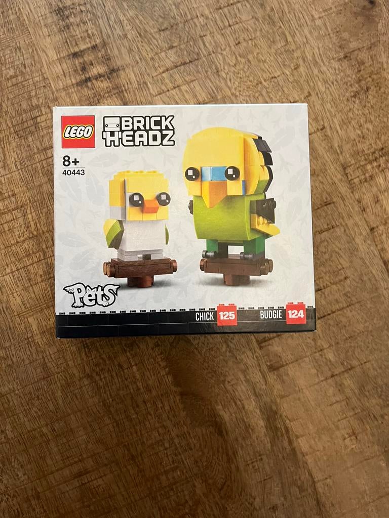 Lego 40443 Brickheadz Pets  Budgie 124  Chick 125, Ophalen of Verzenden, Nieuw, Complete set, Lego