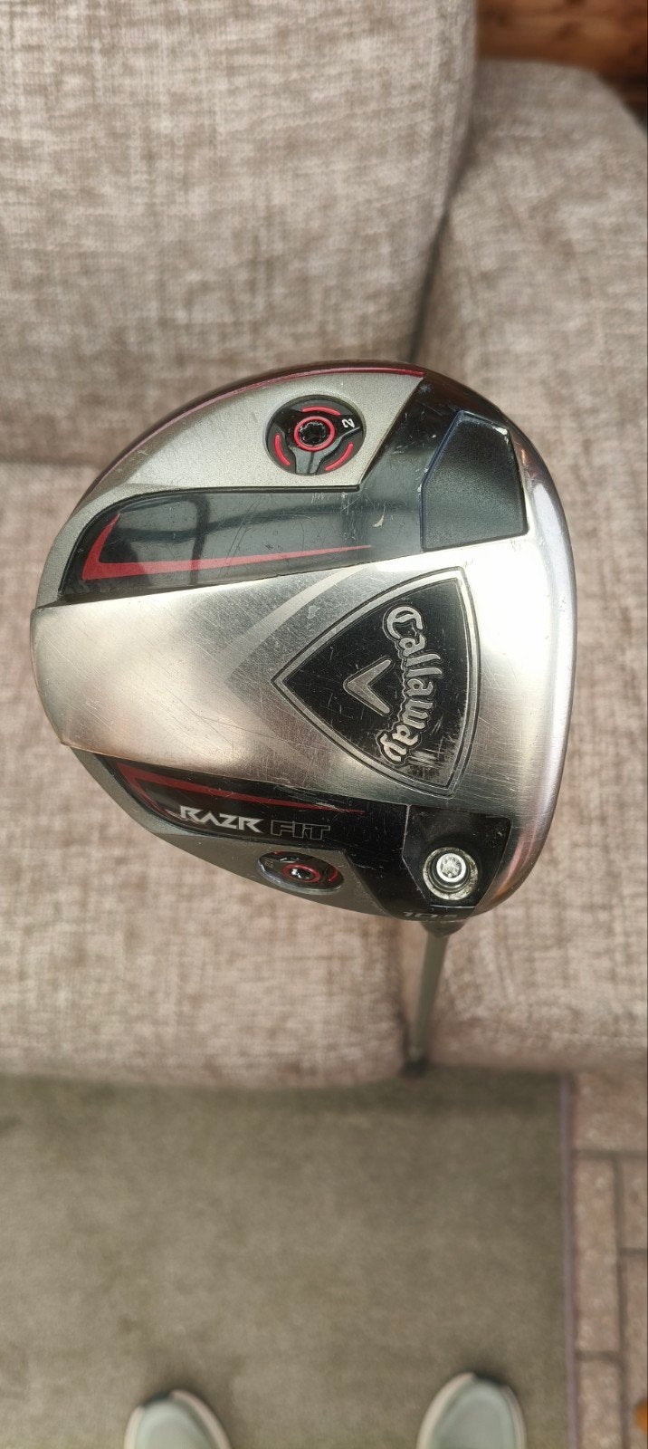 Callaway RAZR FIT Driver 10.5 - Diamana Regular Flex, Sport en Fitness, Ophalen of Verzenden, Gebruikt, Club, Callaway