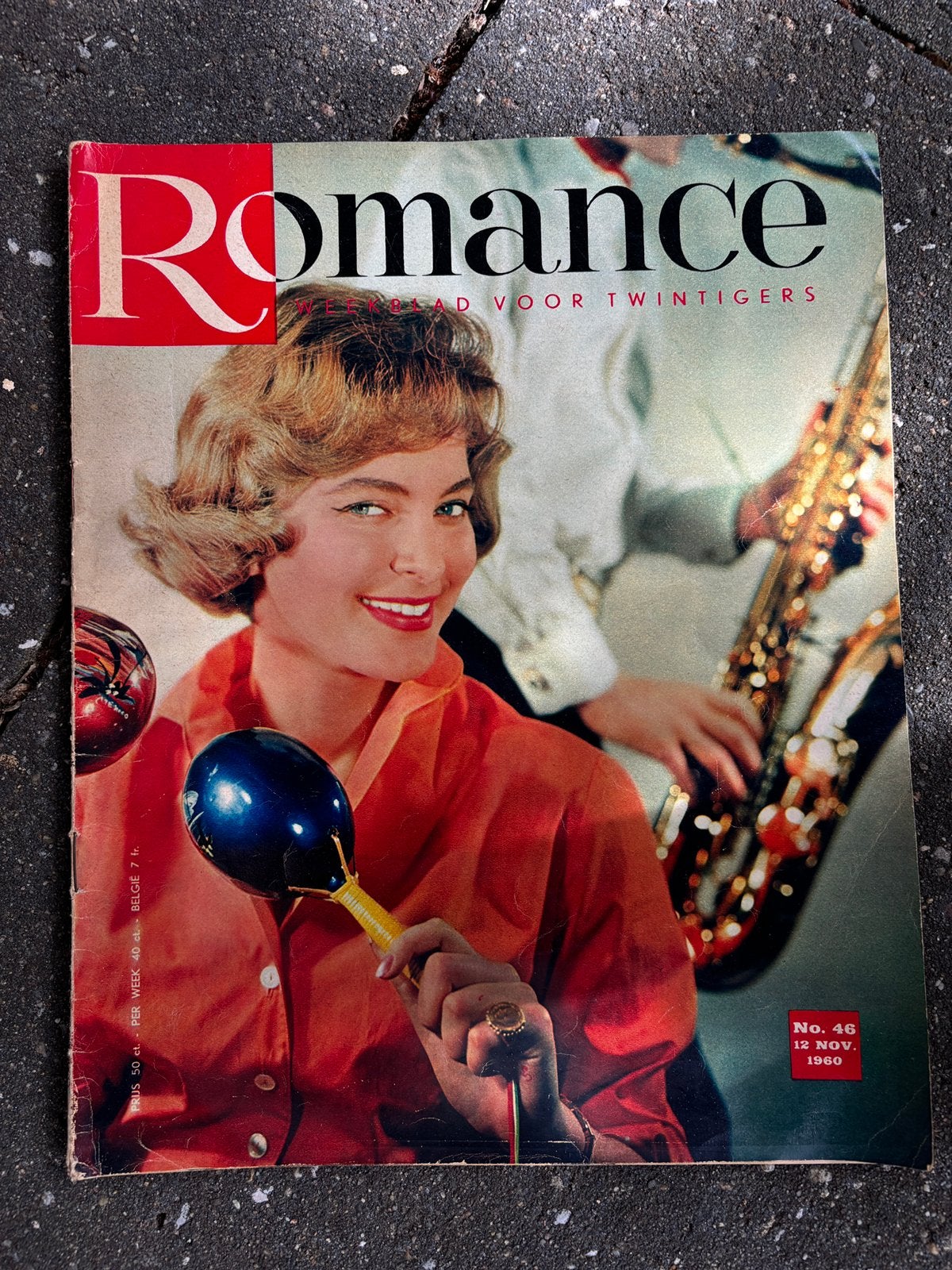 Romance nr 46 12 nov 1960, Verzamelen, Ophalen of Verzenden, Tijdschrift