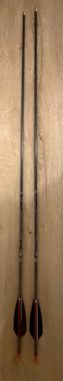 7x Nieuwe Avalontyro spine 800 Carbon pijlen, Sport en Fitness, Handboogschieten, Ophalen of Verzenden, Nieuw, Pijlen