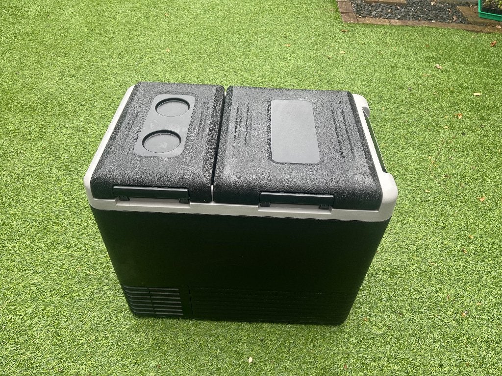 koelbox 220 / 12 volt, Obelink, Caravans en Kamperen, Koelboxen, Ophalen, Zo goed als nieuw, Koelbox, Compressor
