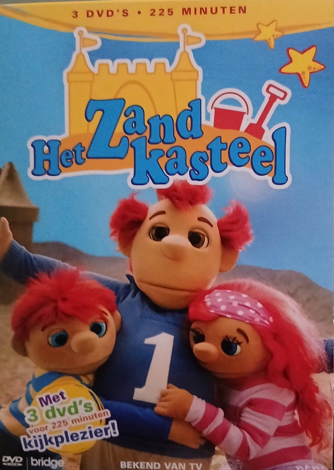 het zandkasteel 3 dvd box zie foto.pakket 815, Alle leeftijden, Ophalen of Verzenden, Zo goed als nieuw, Europees