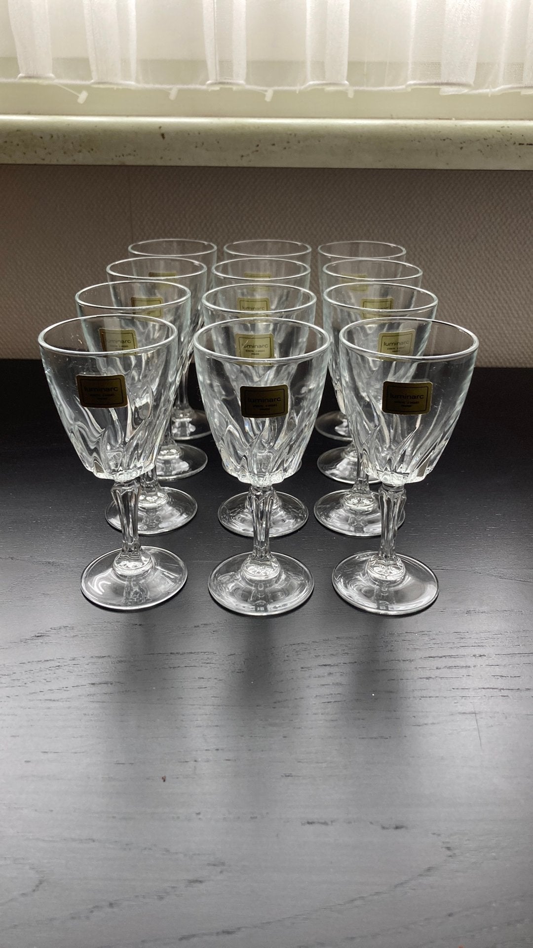 Flamenco | Cristal D'Arques - Durand | 2009 | 12 borrelglas, Glas of Glazen, Nieuw, Ophalen of Verzenden, Glas